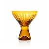 Vessière Cristaux Art De La Table|Accessoires Table Cristal|4 coupes à dessert cristal ambre