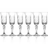 Vessière Cristaux Flûte Champagne|Art De La Table|6 flûtes champagne cristal clair Royal
