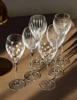 Vessière Cristaux Coffrets Verres Cristal|Art De La Table|6 flûtes cristal artisanal prestige t.m