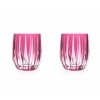 Vessière Cristaux Art De La Table|Verre À Eau|2 gobelets à eau Berenice rose