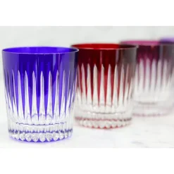 Vessière Cristaux Art De La Table|Verre À Whisky|6 gobelets cristal couleur timeless