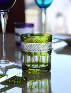 Vessière Cristaux Art De La Table|Verre À Whisky|6 gobelets cristal couleur mireille