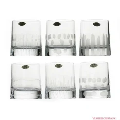 Vessière Cristaux Art De La Table|Verre À Whisky|6 gobelets vérone verres whisky cristal