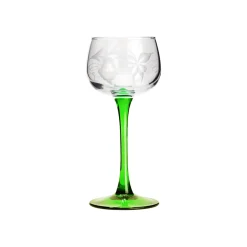 Vessière Cristaux Verre En Cristal Taillé|Coffrets Verres Cristal|6 verres alsace taillés t.s