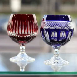 Vessière Cristaux Art De La Table|Verre À Pied|6 verres cognac cristal couleur timeless