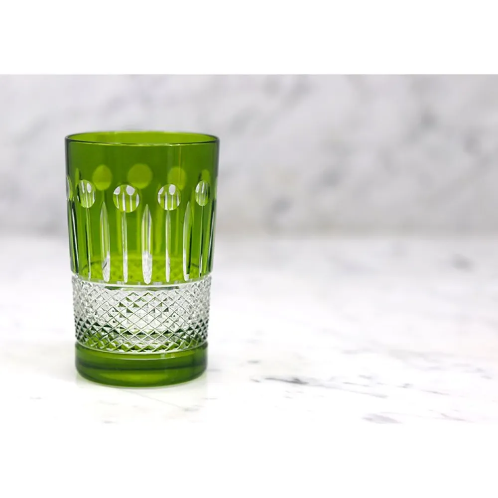 Vessière Cristaux Art De La Table|Verre À Eau|6 verres thé cristal couleur yvan