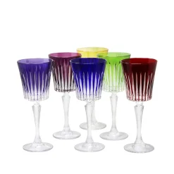 Vessière Cristaux Art De La Table|Verre À Eau|6 verres vin rouge cristal n°2 timeless couleurs