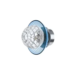 Vessière Cristaux Lustre Luminaire Saint-Louis|Appliques Cristal|Applique Royal IP44 Bobèche chrome Saint-Louis