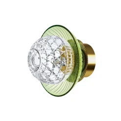 Vessière Cristaux Lustre Luminaire Saint-Louis|Appliques Cristal|Applique Royal IP44 Bobèche or Saint-Louis