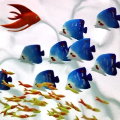 Vessière Cristaux Décoration|Bestiaire|Aquarium poissons verre – yves trucchi