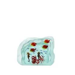 Vessière Cristaux Décoration|Bestiaire|Aquarium poissons verre yves trucchi