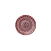 Vessière Cristaux Assiette Céramique|Art De La Table|Assiette à pain Arcadia Rouge Baccarat