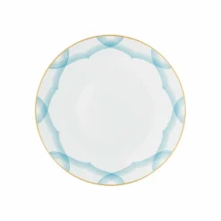 Vessière Cristaux Art De La Table|Assiette Céramique|Assiette creuse 22 cm Aura Raynaud