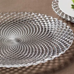 Vessière Cristaux Art De La Table|Assiettes Cristal|Assiette cristal rumba