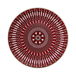 Vessière Cristaux Assiette Céramique|Art De La Table|Assiette de présentation Arcadia Rouge Baccarat