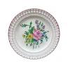 Vessière Cristaux Lunéville|Assiette Céramique|Assiette gateau reverbere fin
