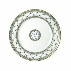 Vessière Cristaux Art De La Table|Assiette Céramique|Assiette plate à aile 27 cm Allée Du Roy Raynaud