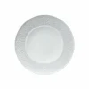Vessière Cristaux Art De La Table|Assiette Céramique|Assiette plate à aile gravée 22 cm Minéral Raynaud