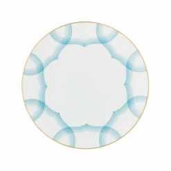 Vessière Cristaux Art De La Table|Assiette Céramique|Assiette plate 24 cm Aura Raynaud