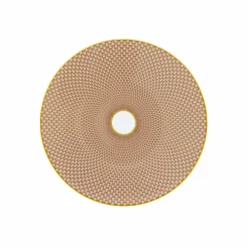 Vessière Cristaux Art De La Table|Assiette Céramique|Assiette plate coupe 22 cm motif n°2 trésor Raynaud