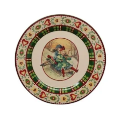 Vessière Cristaux Assiette Céramique|Assiettes Cristal|Assiette plate niderviller