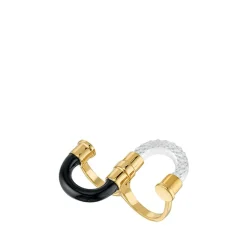 Vessière Cristaux Bijoux|Bagues Cristal|Bague double 1927 lalique