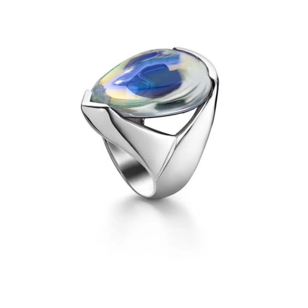 Vessière Cristaux Bijoux|Bagues Cristal|Bague gm psydelic baccarat