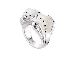 Vessière Cristaux Bijoux|Bagues Cristal|Bague icône lalique