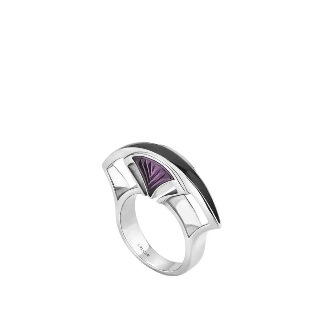 Vessière Cristaux Bagues Cristal|Bagues|Bague Larcade cristal Lalique