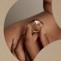 Vessière Cristaux Bagues Cristal|Bagues|Bague Larcade cristal Lalique
