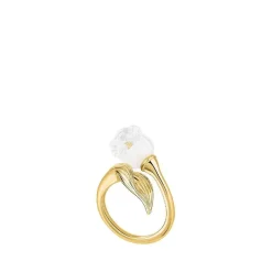 Vessière Cristaux Bijoux|Bagues Cristal|Bague muguet lalique