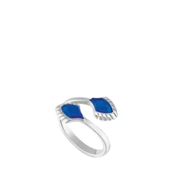 Vessière Cristaux Bijoux|Bagues Cristal|Bague paon pm lalique