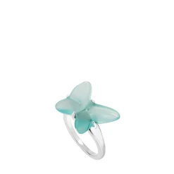 Vessière Cristaux Bijoux|Bagues Cristal|Bague papillon lalique