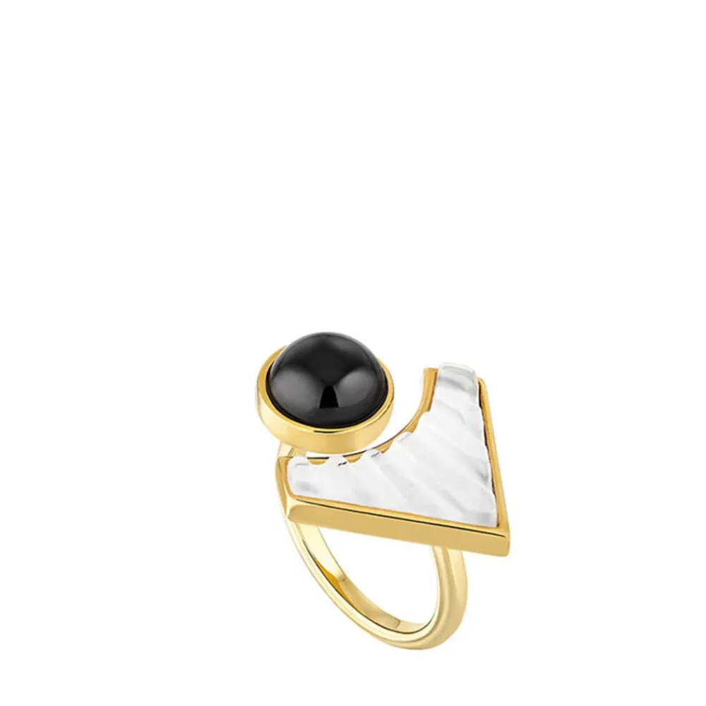 Vessière Cristaux Bijoux|Bagues Cristal|Bague style 1925 lalique