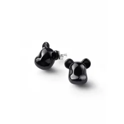 Vessière Cristaux Bijoux|Boucles D’Oreilles Cristal|Be@rbrick boucles d’oreilles puce argent baccarat