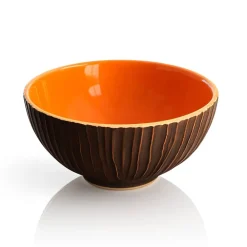 Vessière Cristaux Lunéville|Bol coco Mandarine Faïence de Lunéville