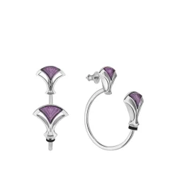 Vessière Cristaux Boucles D’Oreilles Cristal|Boucles D’Oreilles|Boucles créoles Larcade Lalique