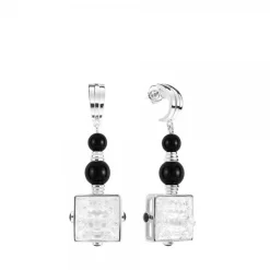 Vessière Cristaux Boucles D’Oreilles Cristal|Boucles D’Oreilles|Boucles d’oreilles aréthuse argent lalique