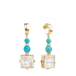 Vessière Cristaux Bijoux|Boucles D’Oreilles Cristal|Boucles d’oreilles aréthuse vermeil lalique