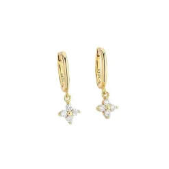 Vessière Cristaux Boucles D’Oreilles Cristal|Boucles D’Oreilles|Boucles d’oreilles céleste cristal