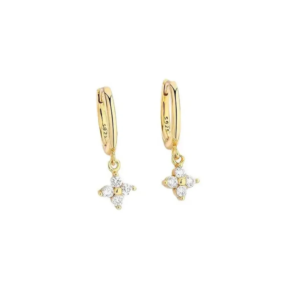 Vessière Cristaux Boucles D’Oreilles Cristal|Boucles D’Oreilles|Boucles d’oreilles céleste cristal