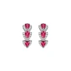 Vessière Cristaux Boucles D’Oreilles Cristal|Boucles D’Oreilles|Boucles d’oreilles cristal rose Majesté