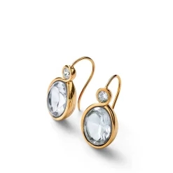 Vessière Cristaux Bijoux|Colliers Cristal|Boucles d’oreilles croisé vermeil baccarat