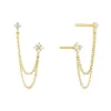 Vessière Cristaux Boucles D’Oreilles Cristal|Boucles D’Oreilles|Boucles d’oreilles duo d’amoureux