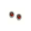 Vessière Cristaux Boucles D’Oreilles Cristal|Boucles D’Oreilles|Boucles d’oreilles médaillon royal cristal rouge rubis