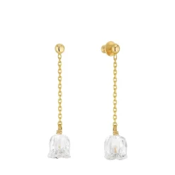 Vessière Cristaux Boucles D’Oreilles Cristal|Boucles D’Oreilles|Boucles d’oreilles muguet lalique