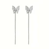 Vessière Cristaux Boucles D’Oreilles Cristal|Boucles D’Oreilles|Boucles d’oreilles papillons de nuit