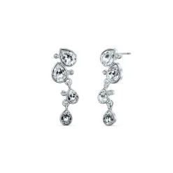 Vessière Cristaux Boucles D’Oreilles Cristal|Boucles D’Oreilles|Boucles d’oreilles riviere cristaux swarovski®