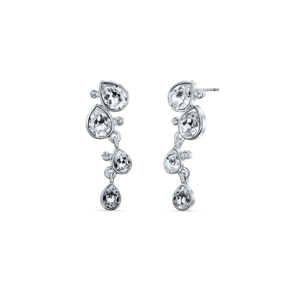 Vessière Cristaux Boucles D’Oreilles Cristal|Boucles D’Oreilles|Boucles d’oreilles riviere cristaux swarovski®