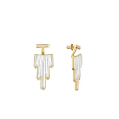 Vessière Cristaux Boucles D’Oreilles Cristal|Boucles D’Oreilles|Boucles d’Oreilles Terramineral Lalique